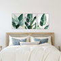 Wallity Set de 3 Pinturas Decorativas MDF Multicolor